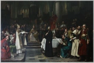 Jan hus trial scene