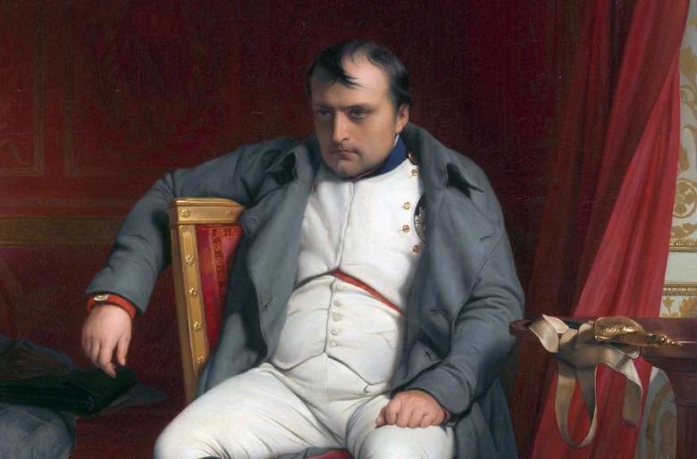 Portrét Napoleona Bonaparta v vojenském unifor