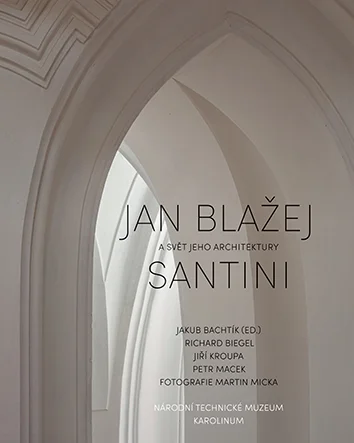 Architektura Jana Blažeje Santiního na obálce knihy.
