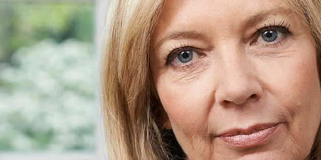 Woman's face close-up