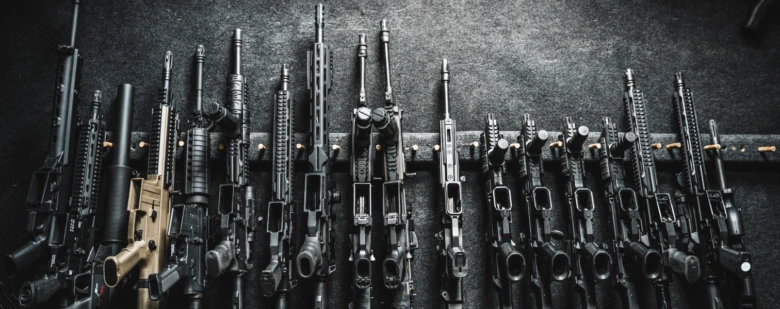 Assorted firearms collection