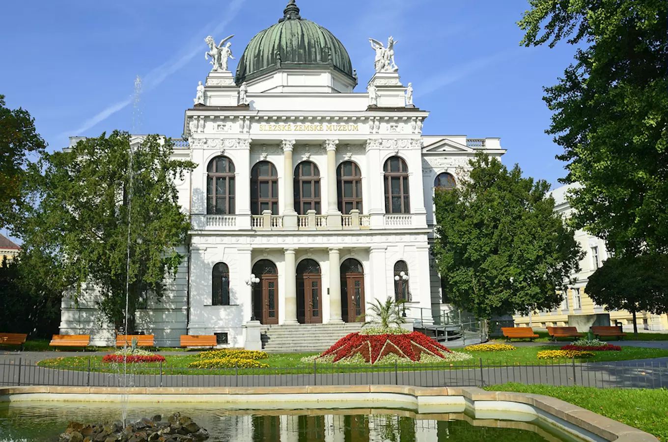 Slezské zemské muzeum v Opavě, hlavní památka města.