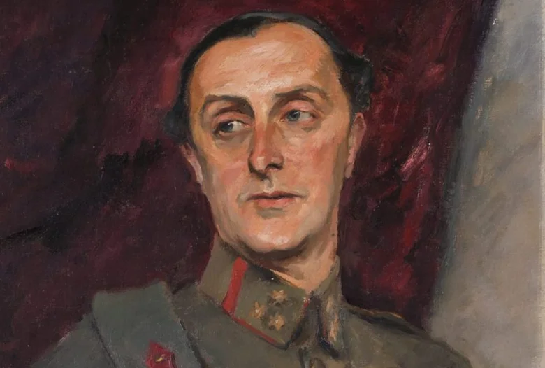 Portrét muže v vojenském oděvu z rodiny Kinských.