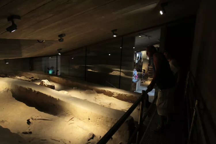 Archaeologické naleziště v Pavlově na jižní Moravě