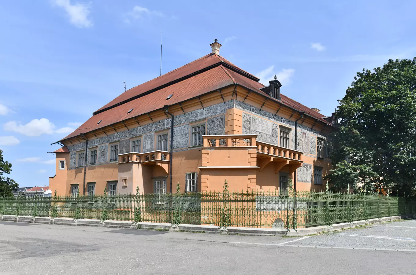 Historic building in prostějov
