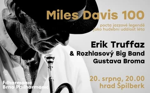 Plakát na koncert k století Miles Davise s Erikem Truffaz.