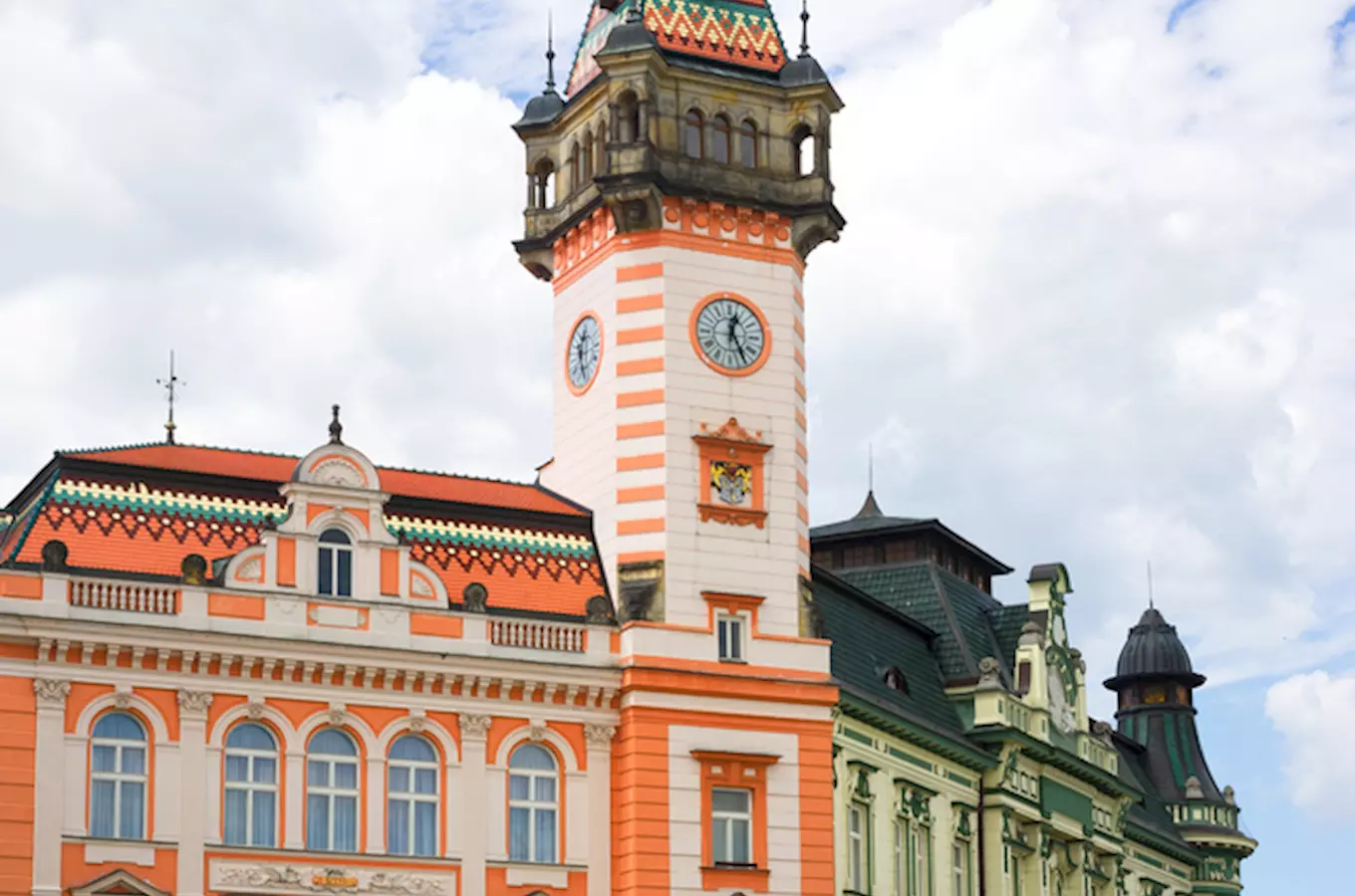 Krnov town hall tower