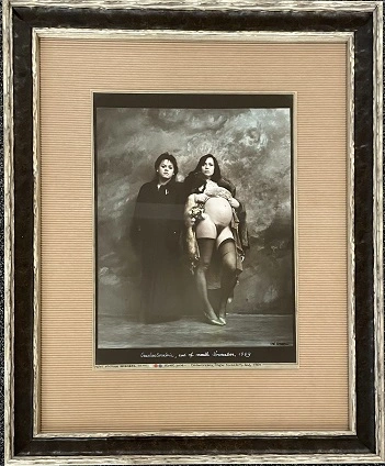 Jan saudek photograph of two women